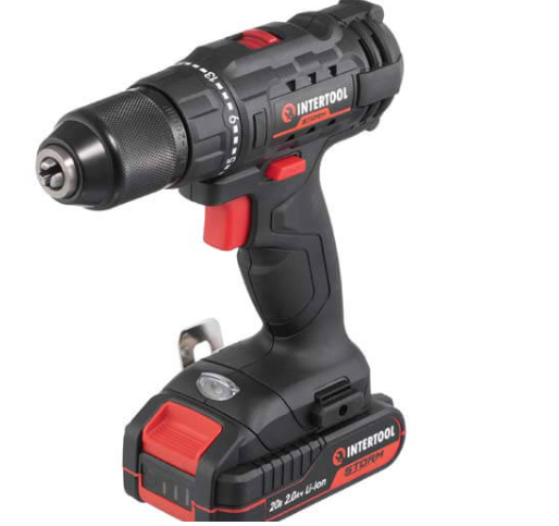 Дриль-шурупокрут акумуляторний INTERTOOL WT-0350